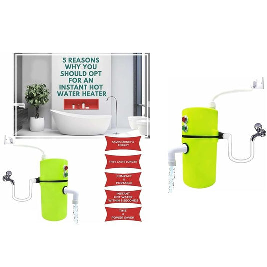 Instant Hot Water Heater – Portable Mini Geyser for Kitchen & Bathroom